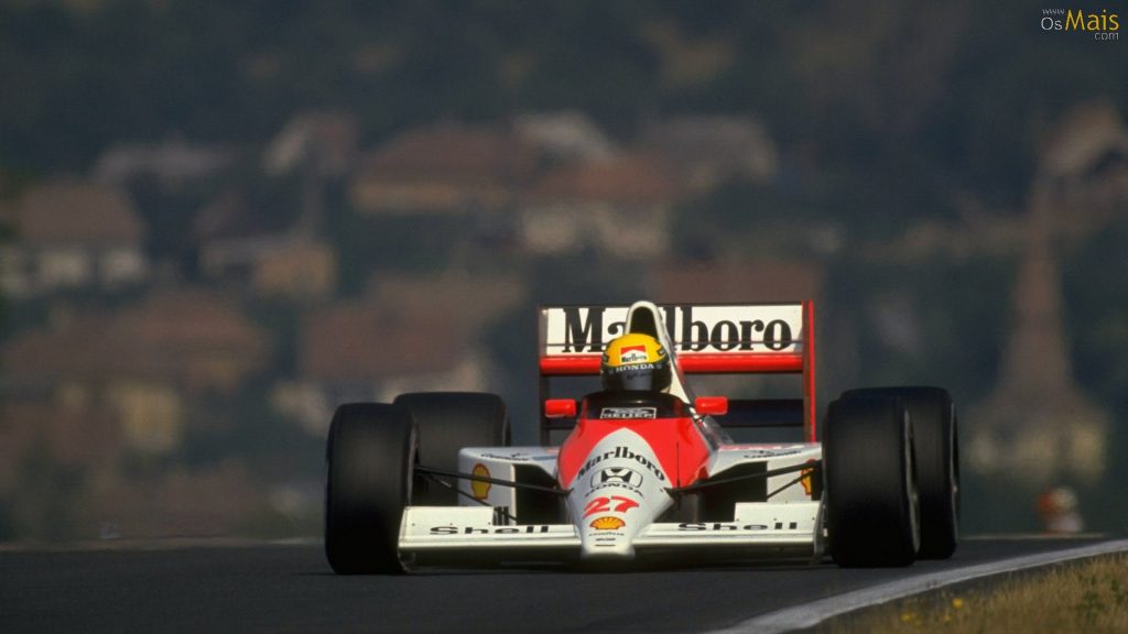 McLaren 1988 Ayrton Senna N27 Modelo MP4/5