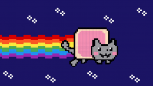 Nyan Cat, arte vendida por aproximadamente US$ 590 mil