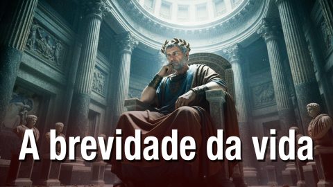 Marco Aurélio o Imperador Estoico Pensando no trono